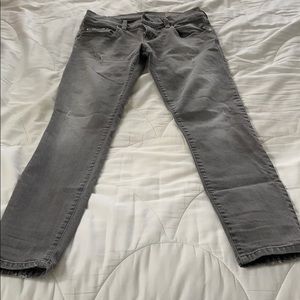 Diesel grupee-ankle super slim skinny low waste